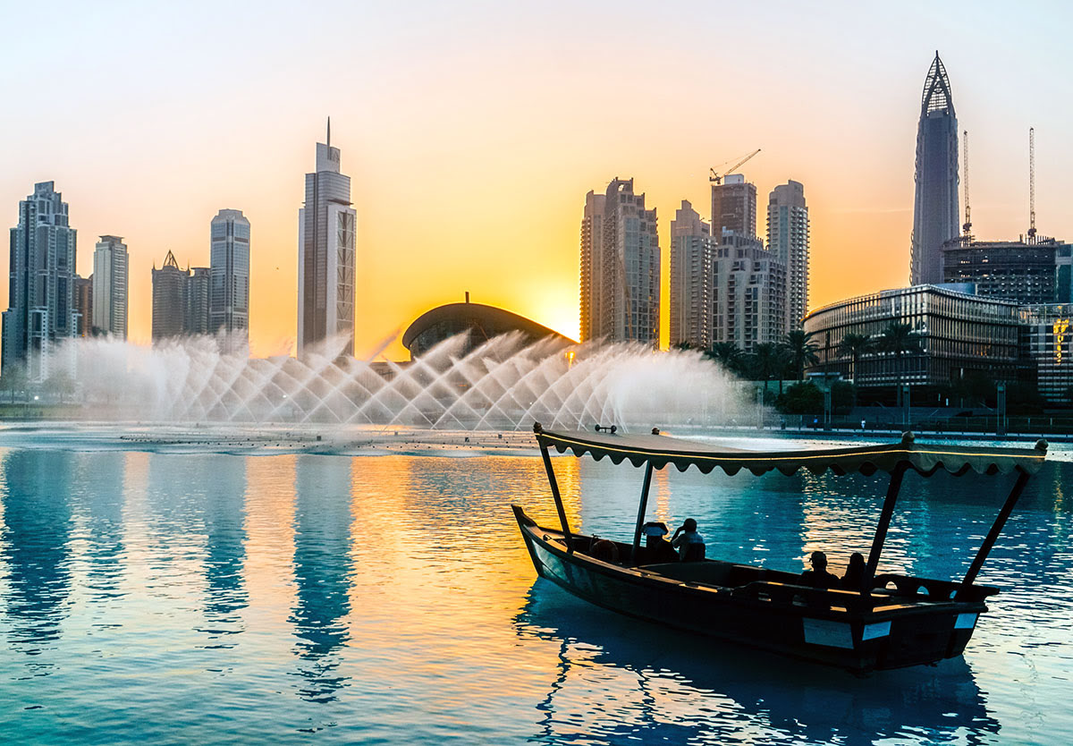 Dubai attractions-United Arab Emirates-The Dubai Fountain