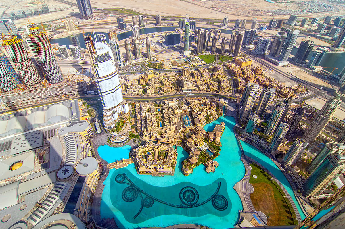 Burj Khalifa-Dubai-UAE-view