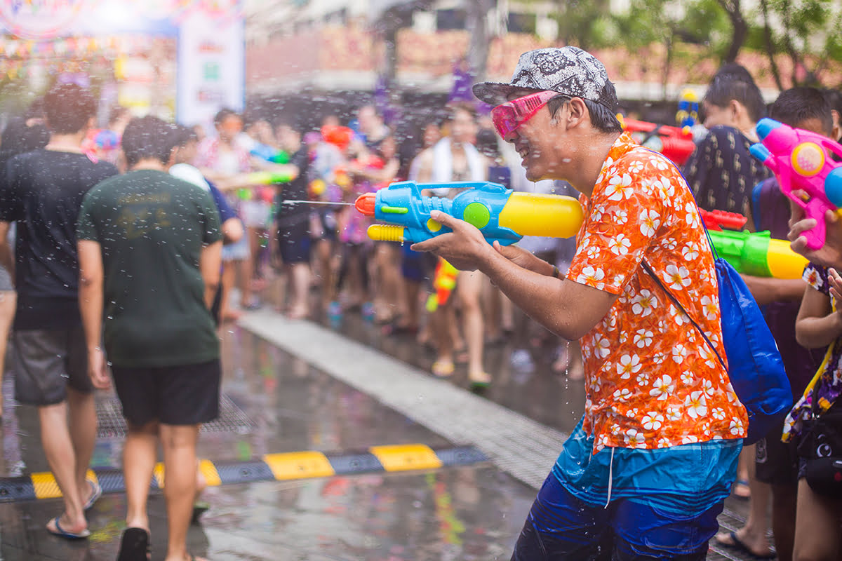 Songkran-Fest, Thailand