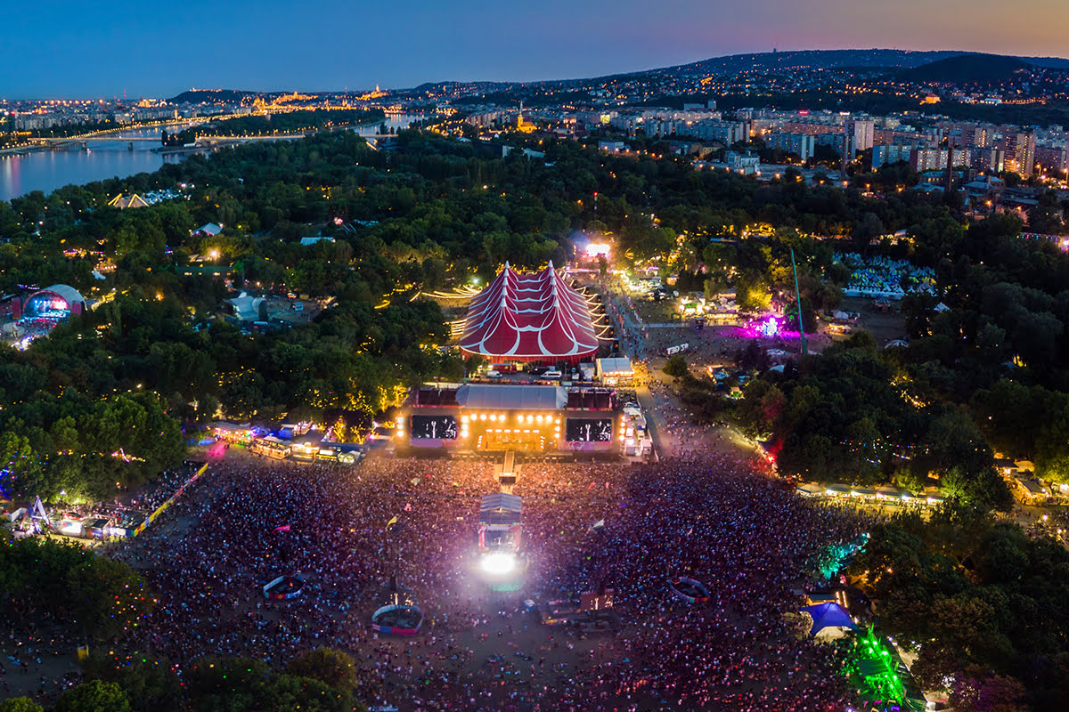 匈牙利布達佩斯 Sziget 音樂節