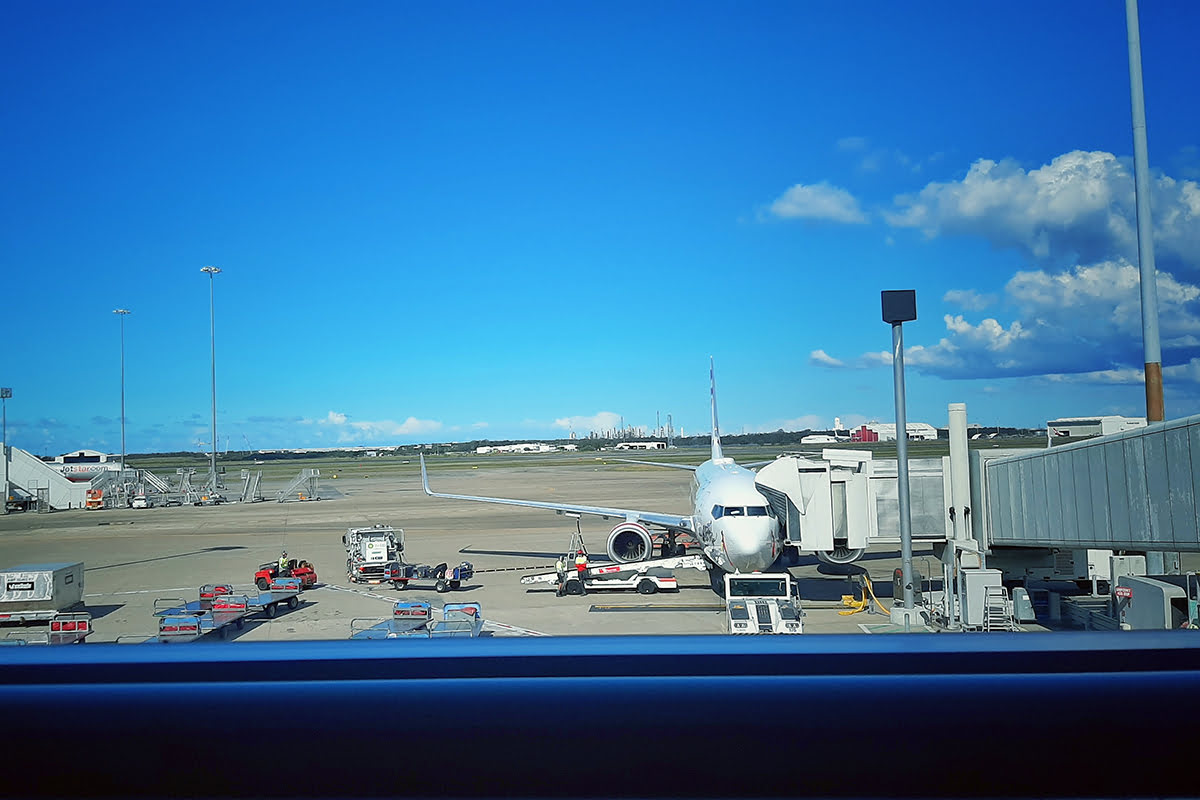 Brisbane airport-aircraft at Brisbane airport