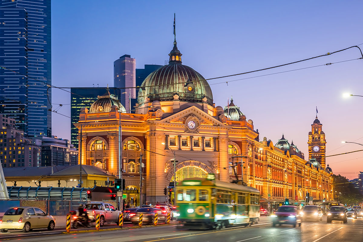 Getting around Melbourne-Melbourne tram