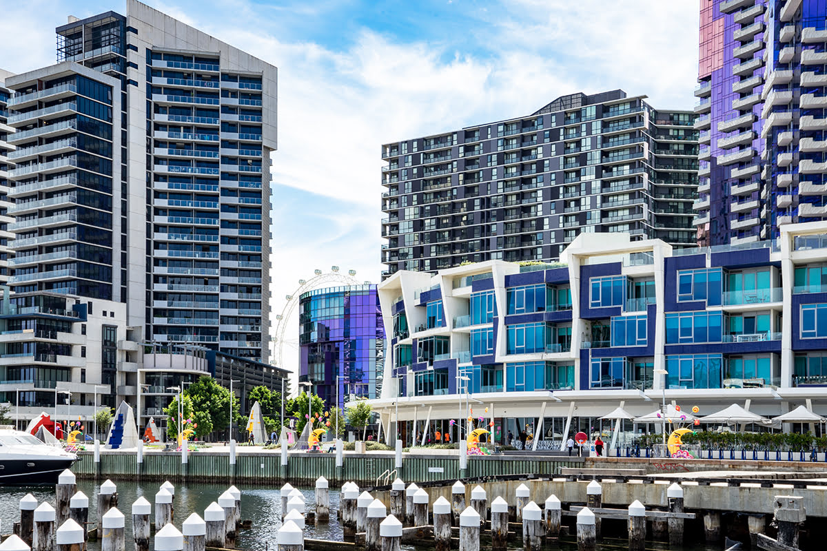 Shopping in Melbourne-Australia-District Docklands