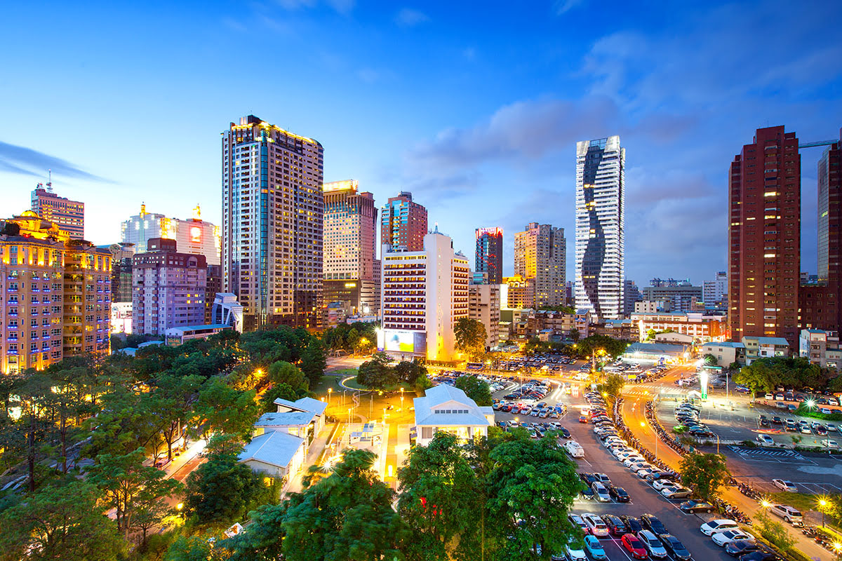 Things to do in Taichung Taiwan City Skyline