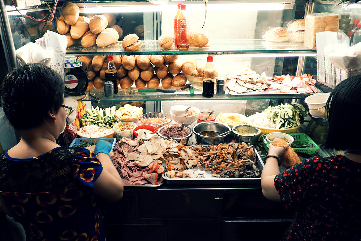 ของกินโฮจิมินห์-ร้านอาหาร-ไซง่อน-บันห์มี