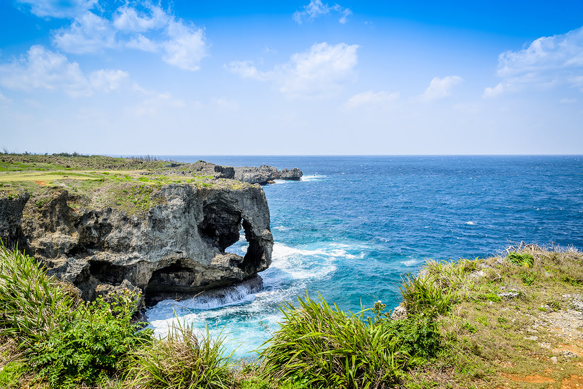 Okinawa itinerary-travel Japan-Central-Cape Manzamo