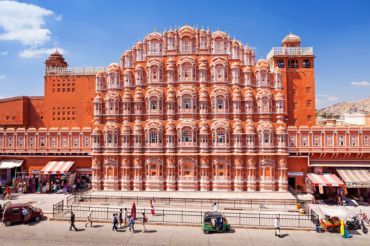 Hawa Mahal in Jaipur, India