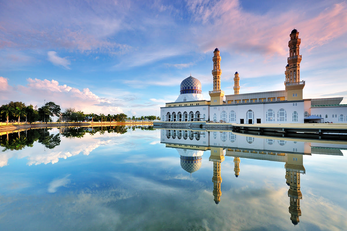 Apa yang harus dilakukan di Kota Kinabalu-perkara yang harus dilakukan-tarikan-Masjid Kota Kinabalu-Masjid Bandaraya Kota Kinabalu