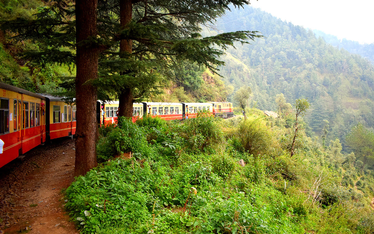 Weekend getaways near Delhi-daytrips-Kalka-Shimla Toy Train Ride