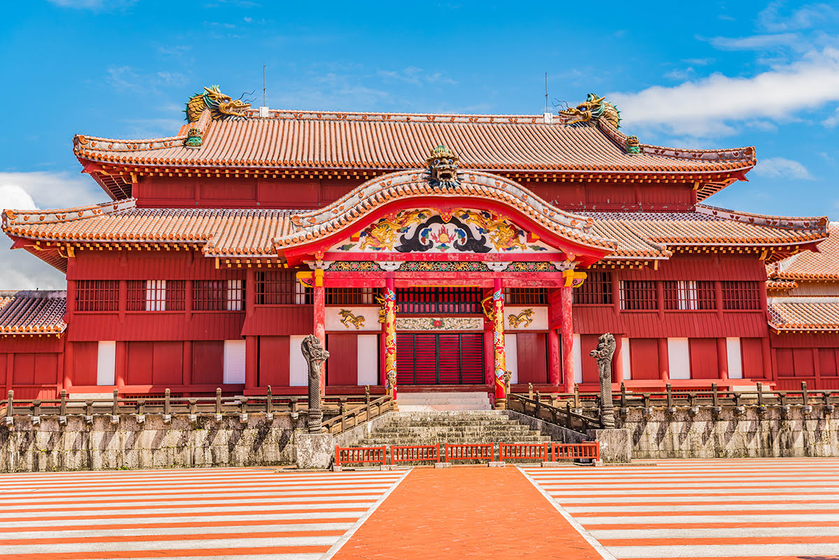 ปราสาทชูริ, นาฮะ, โอกินาว่า, ญี่ปุ่น