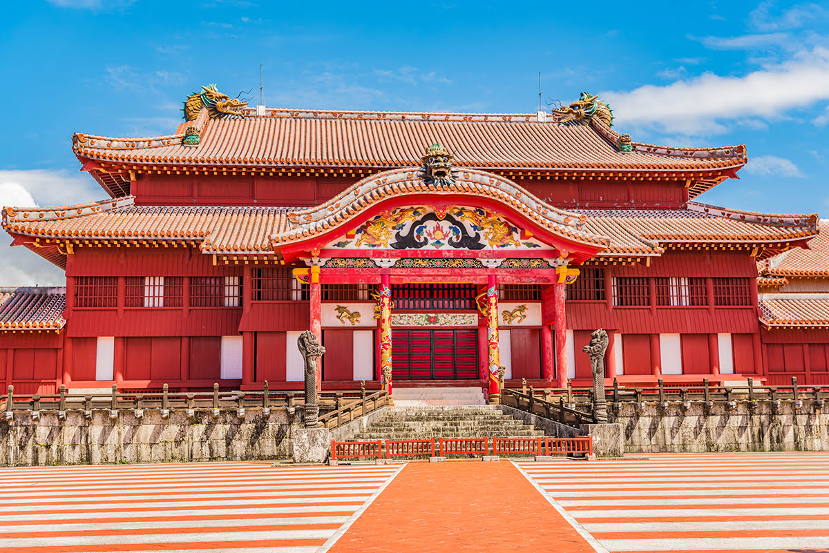 Château de Shurijo, Naha, Okinawa, Japon