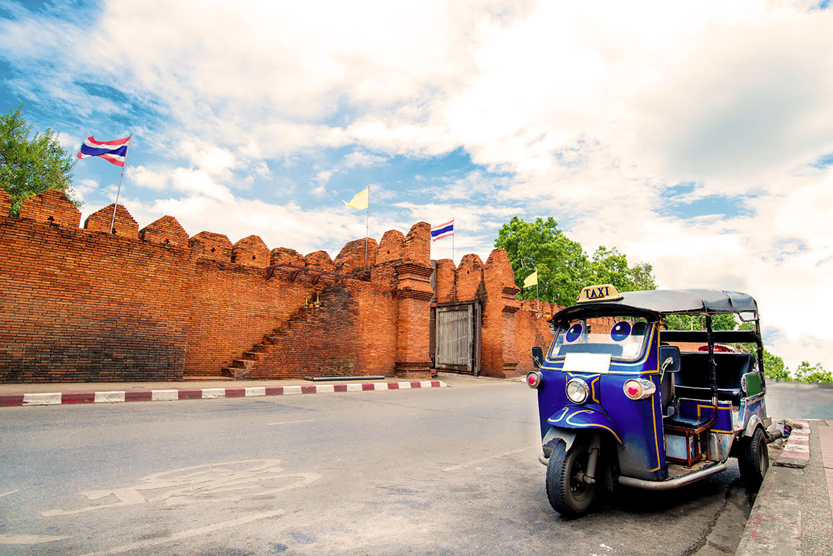 Thapae Gate, Chiang Mai, Thailand