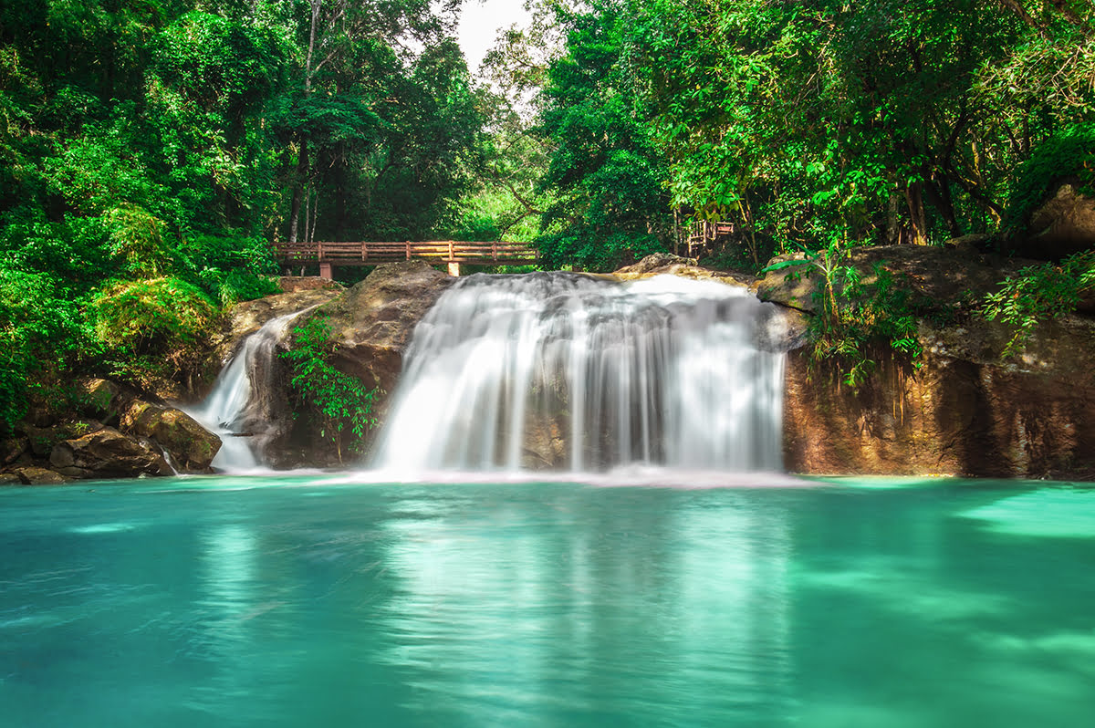 湄薩瀑布，清邁，泰國