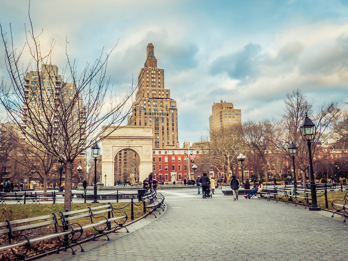 Where to stay in New York-hotels-accommodations-districts-Greenwich Village-Washington Square Park