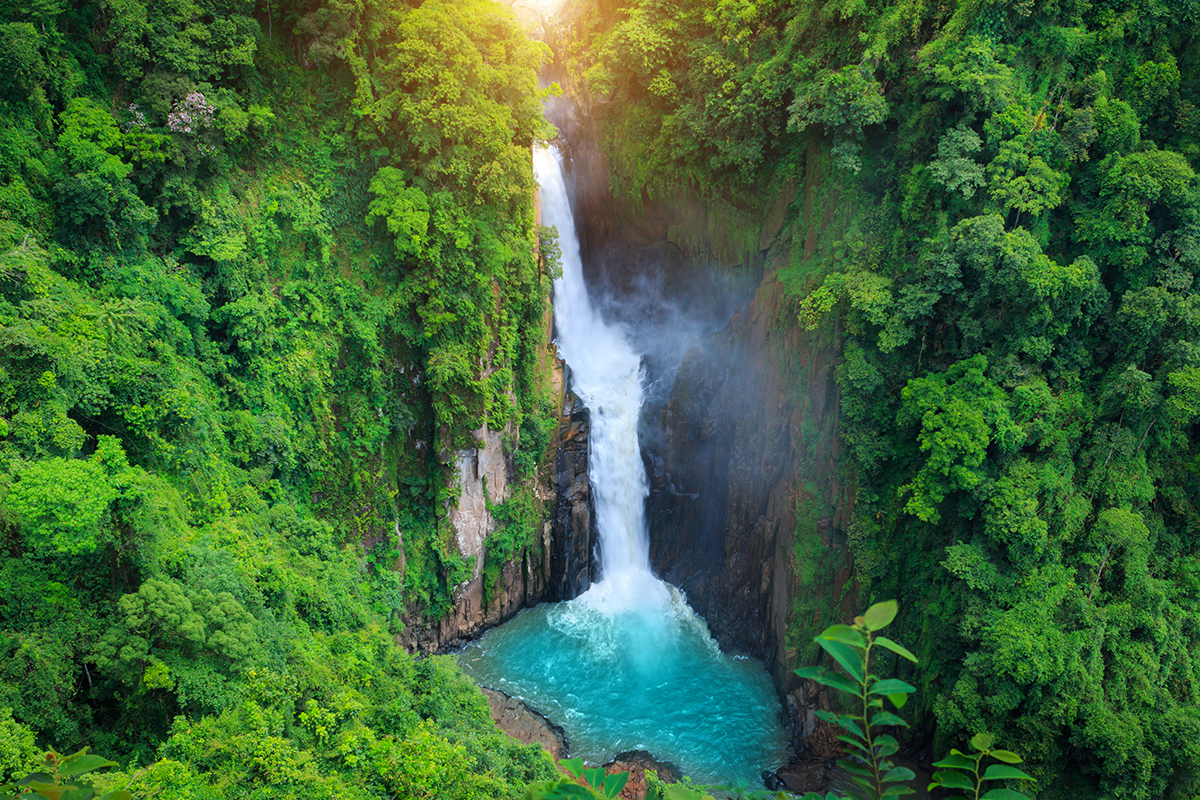 泰国考艾的 Haew Narok 瀑布