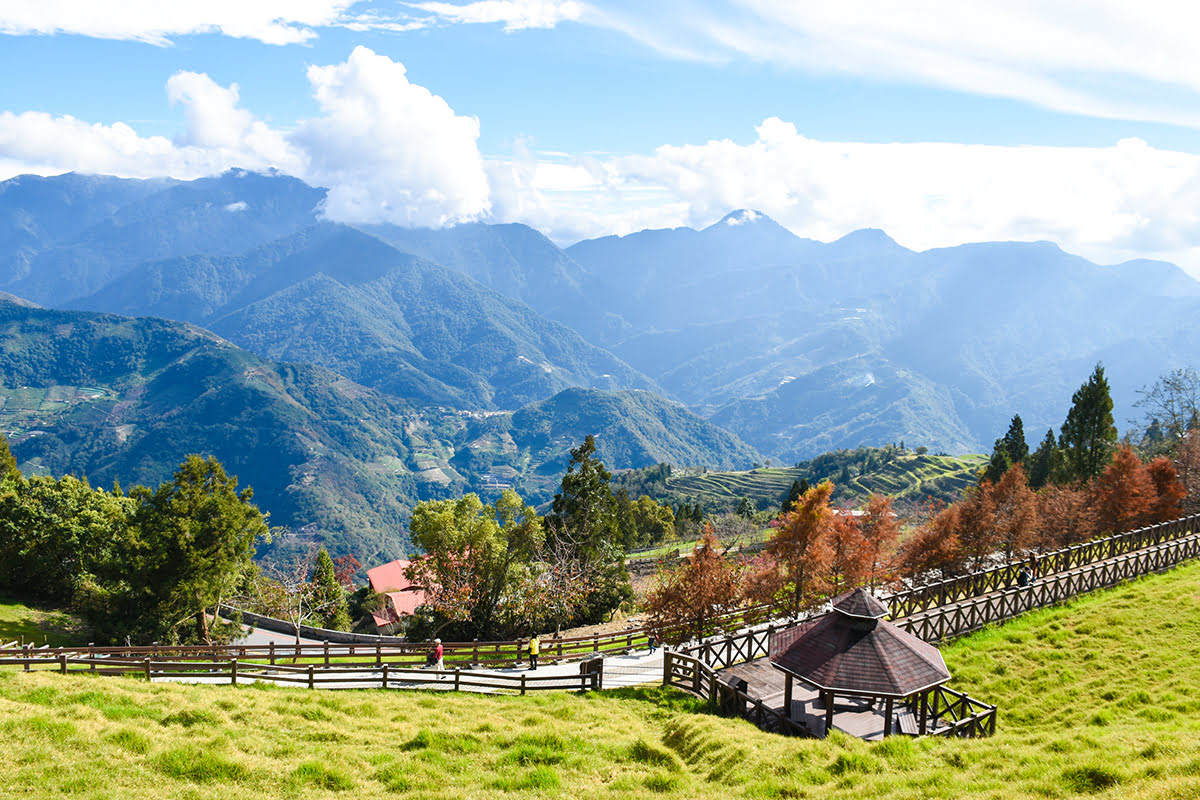 Bauernhof Cingjing, Nantou, Taiwan