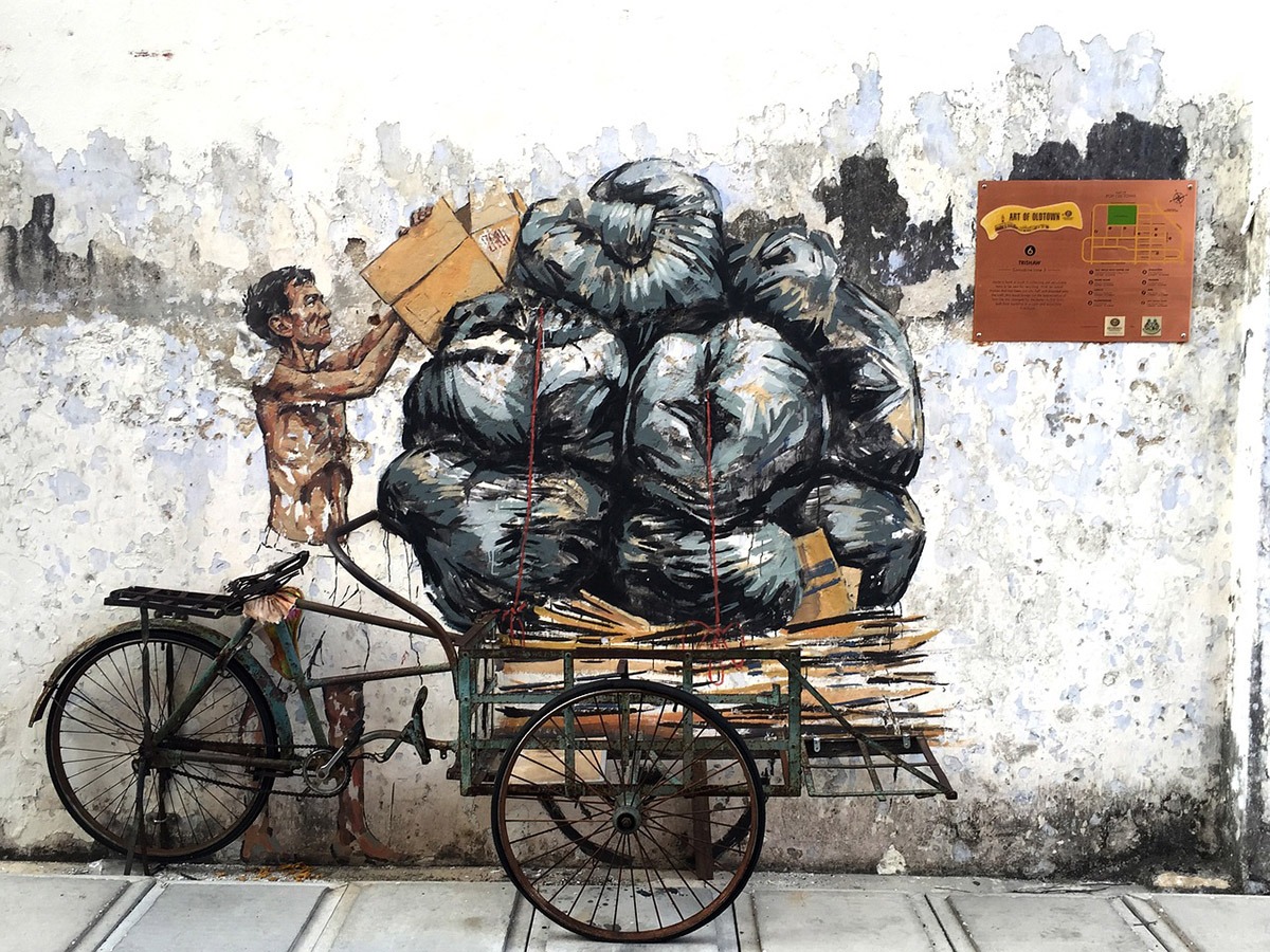 Street Art, Ipoh, Malaysia