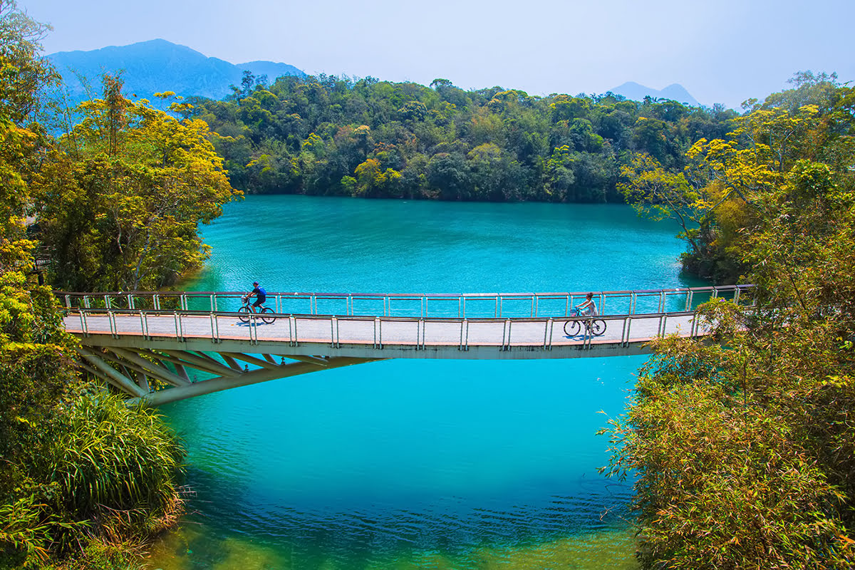 Xiangshan-Radweg, Sonnenmondsee, Nantou, Taiwan