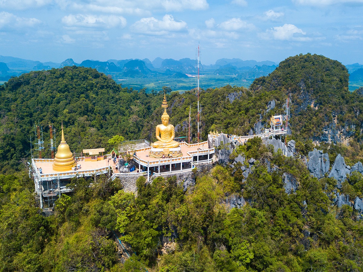 Things to do in Krabi-attractions-Wat Tham Seua-Tiger Cave Temple