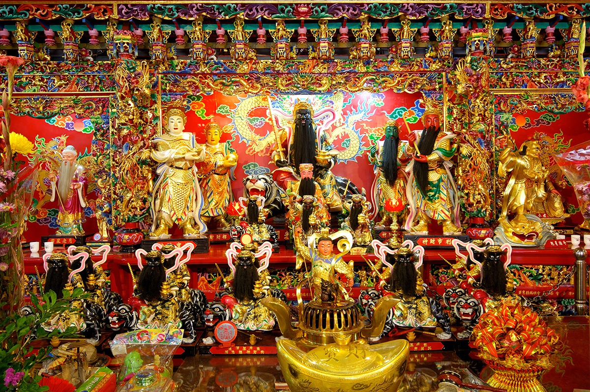 Temple de Dieu de la ville de Hsinchu, Taïwan Temple de Dieu de la ville de Hsinchu, Taïwan
