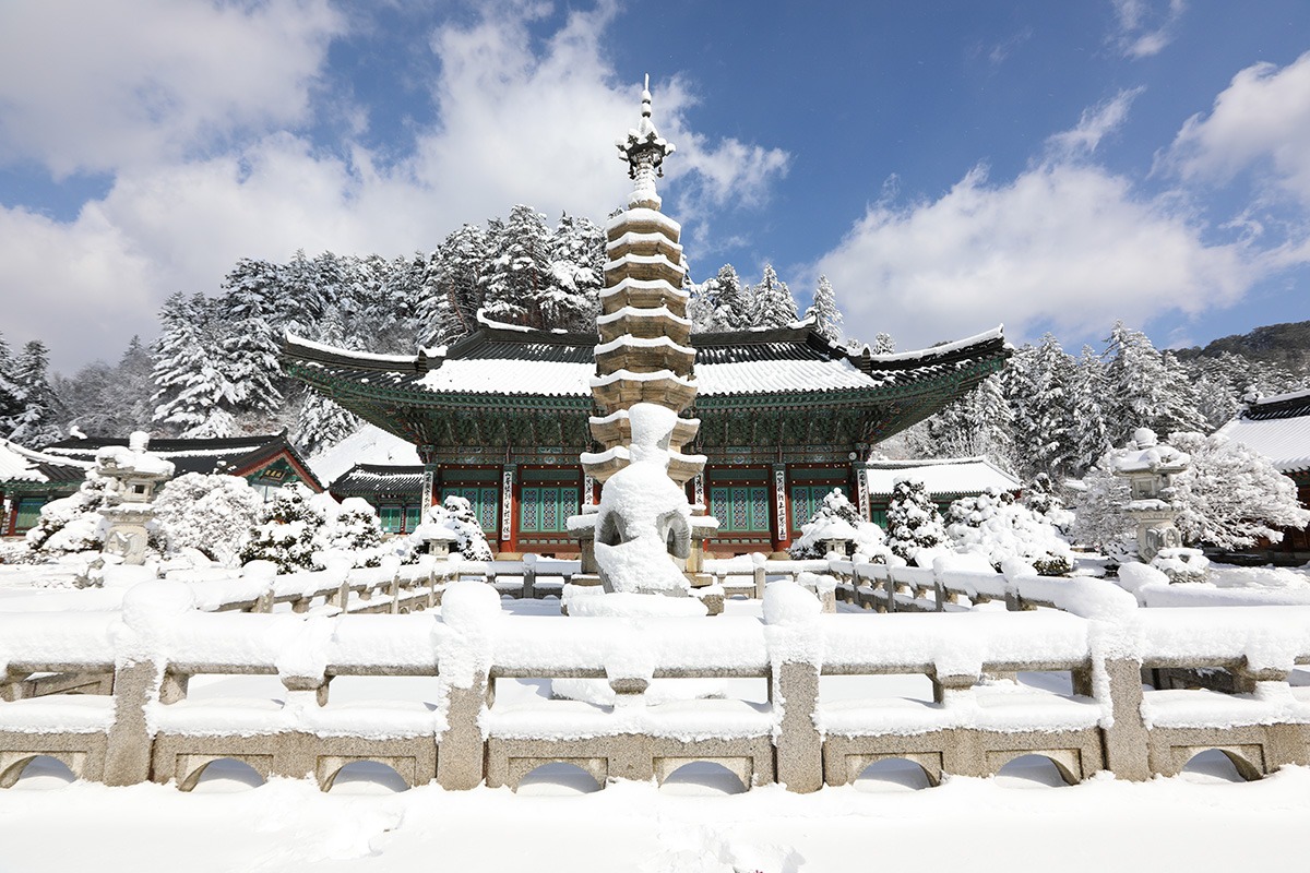 Kuil Woljeongsa, Pyeongchang-gun