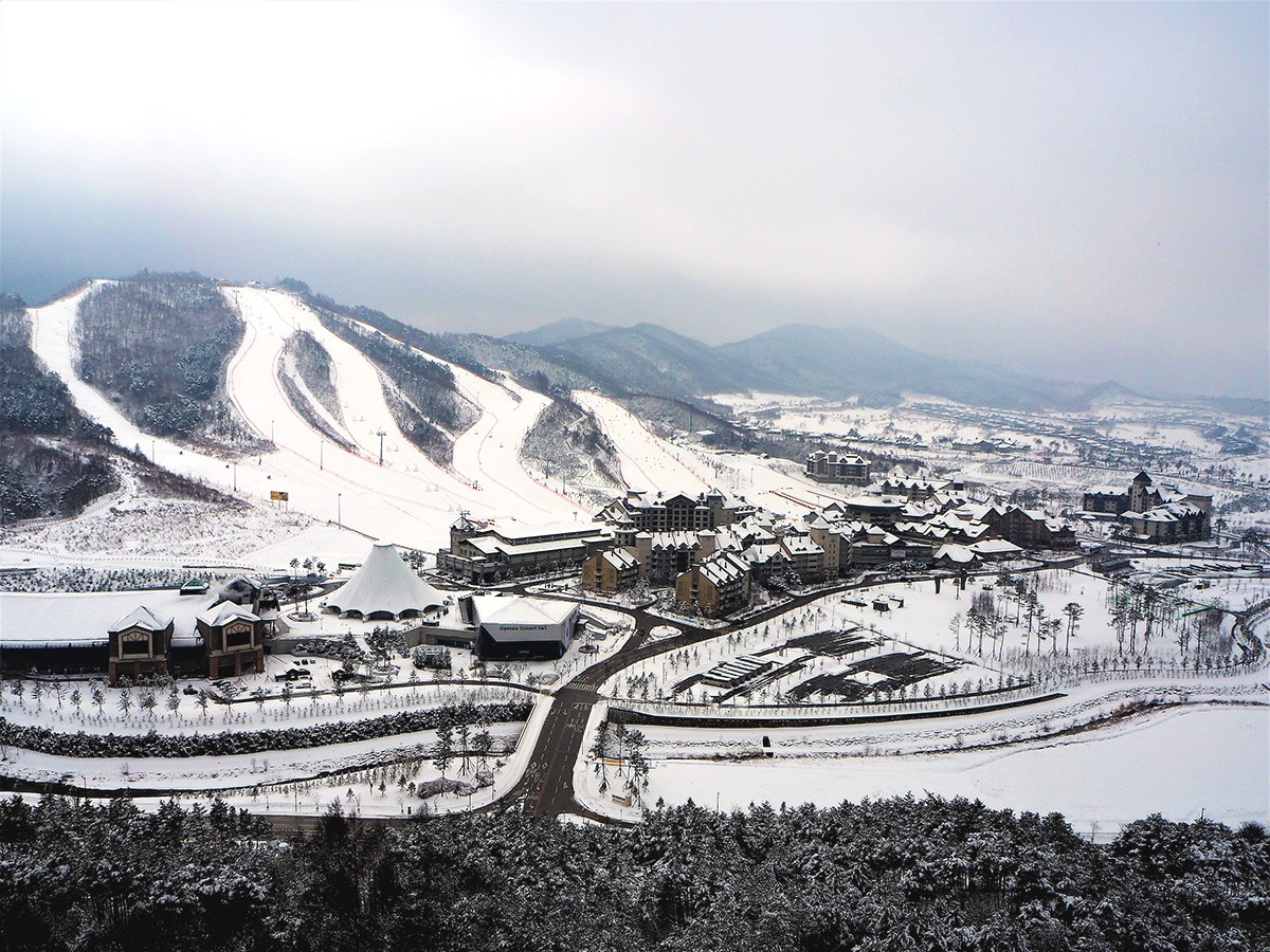 Pyeongchang-gun itinerary-activities-Yongpyong Ski Resort
