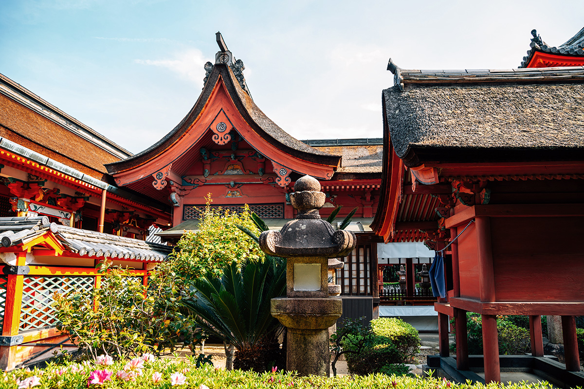 Matsuyama attractions-activities-things to do-Isaniwa Shrine
