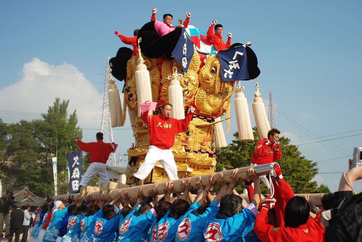 에히메 축제-문화 이벤트-니하마 타이코 마츠리
