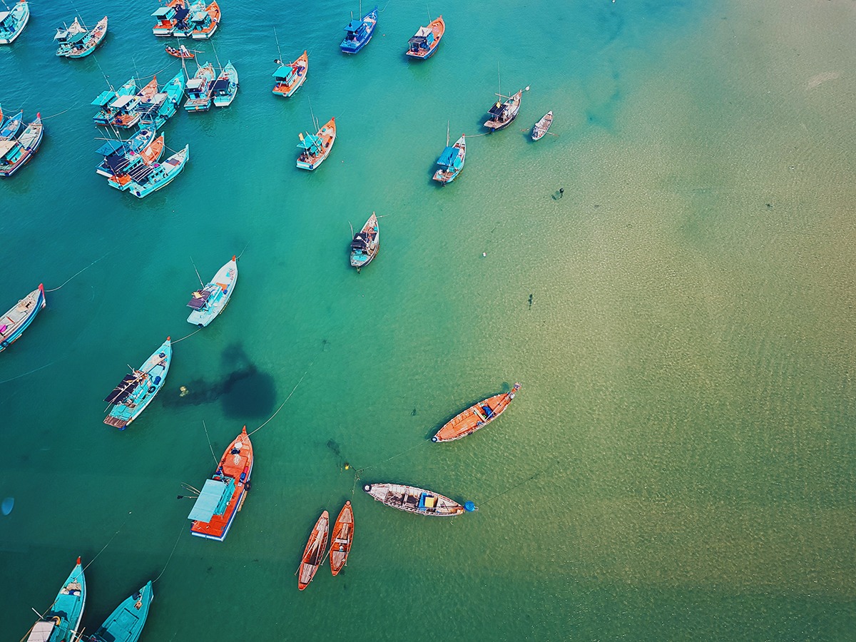 التجديف بالكاياك في البحر، فو كووك، فيتنام