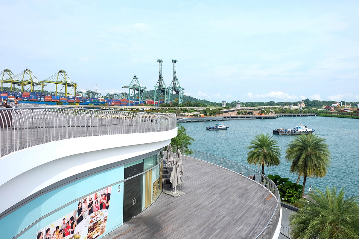 3,July,2014:harbour,Front,,Singapore:view,From,Vivocity,Shopping,Mall,At