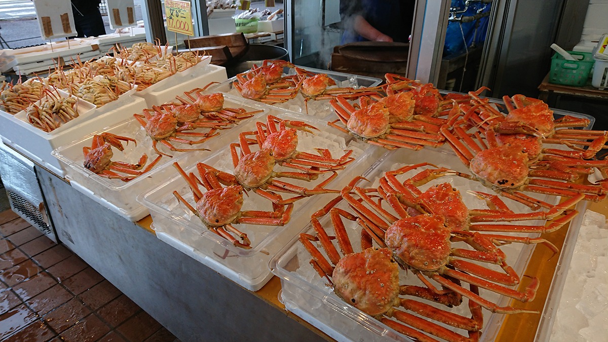 Teradomari Fish Market-Niigata food-Japan