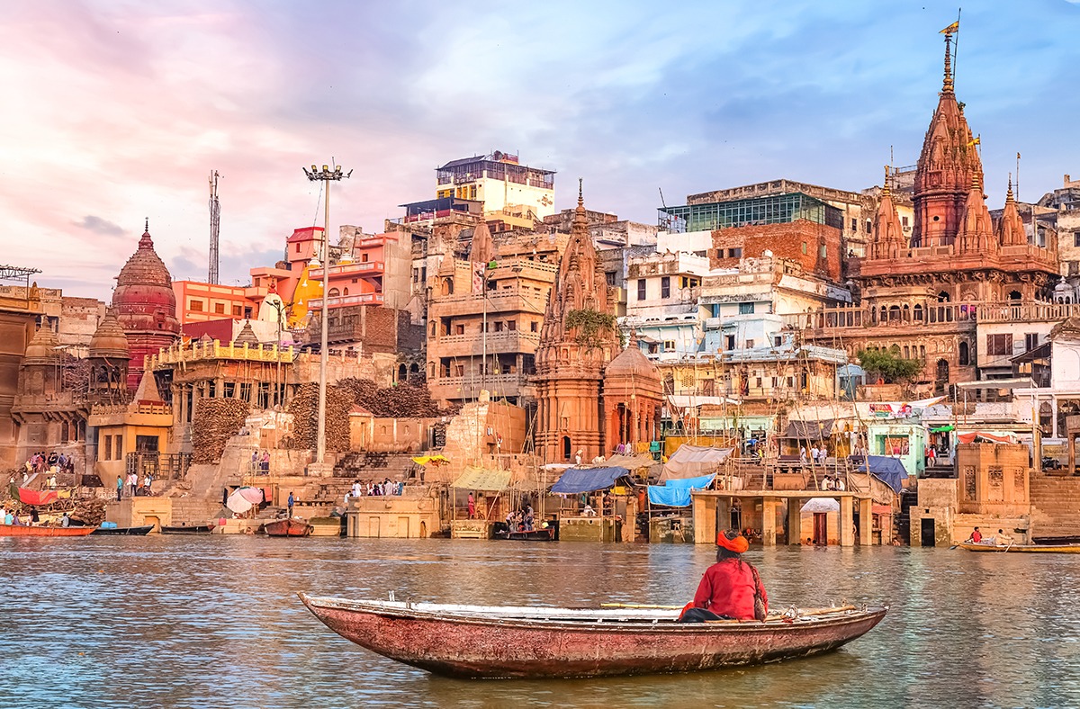 Ganges River in Varanasi-Places to visit in India