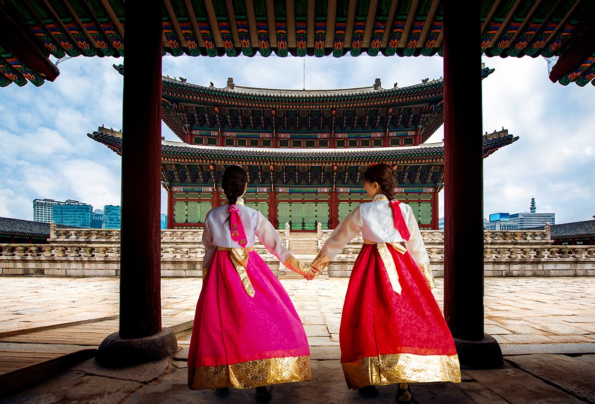 พระราชวังคยองบกกุง - เช่าชุดที่ร้าน Seohwa Hanbok - กิจกรรมประจำฤดูใบไม้ร่วงจากแคมเปญ Visit Korea Year 2023-2024