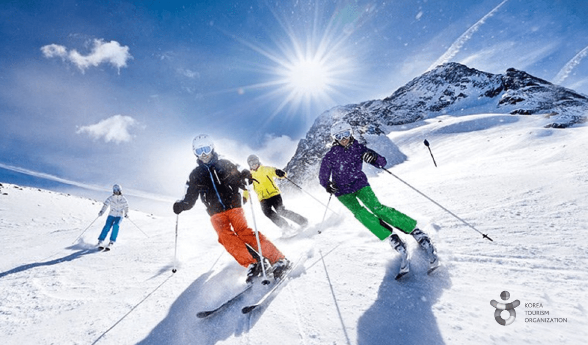 스키 및 겨울 바다 투어-한국 방문의 해에 즐기기 좋은 겨울 액티비티