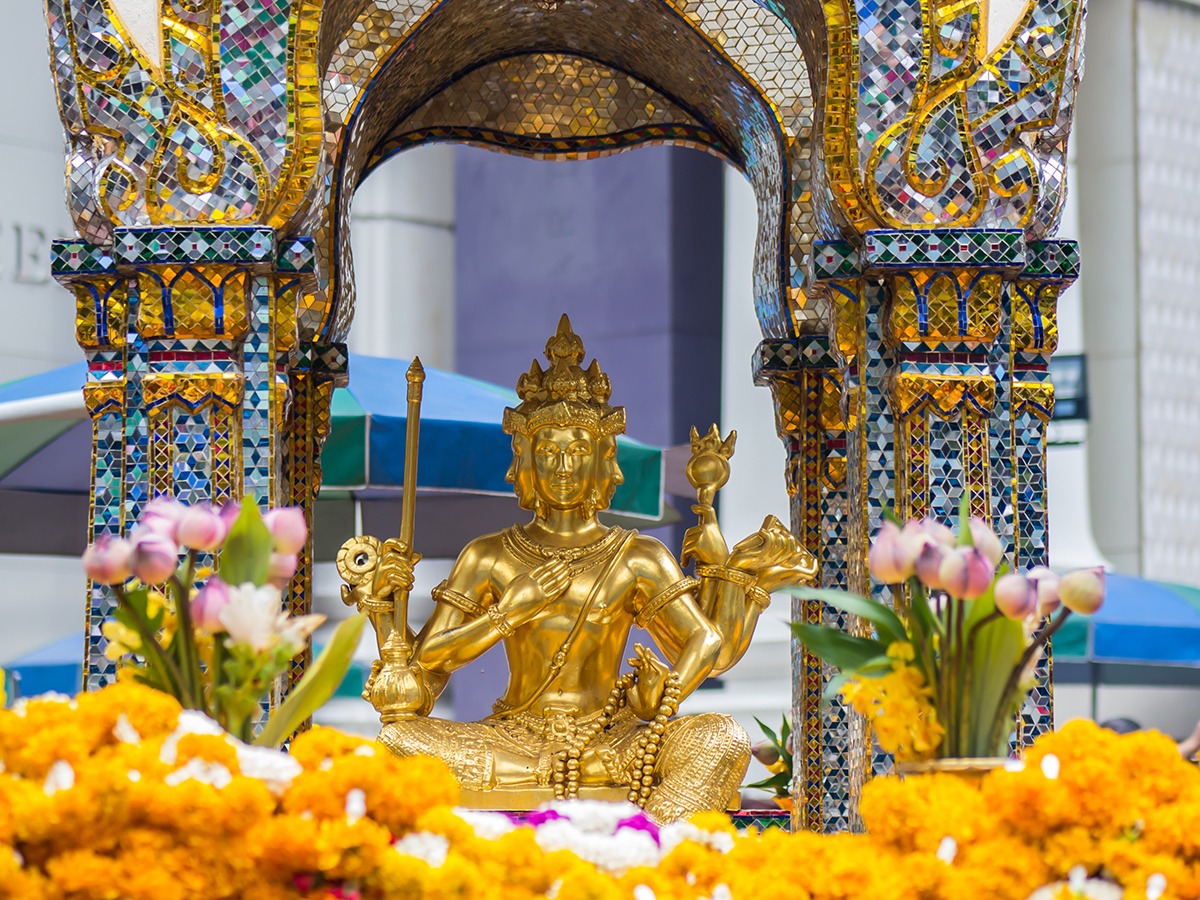 Erawan Shrine Bangkok Spiritual Thailand