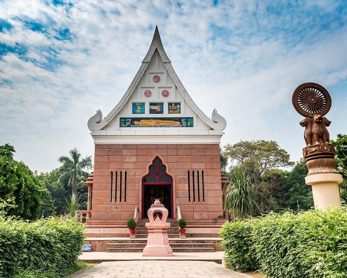 Ashokan Pillar-Sarnath-India-Buddhist Circuit