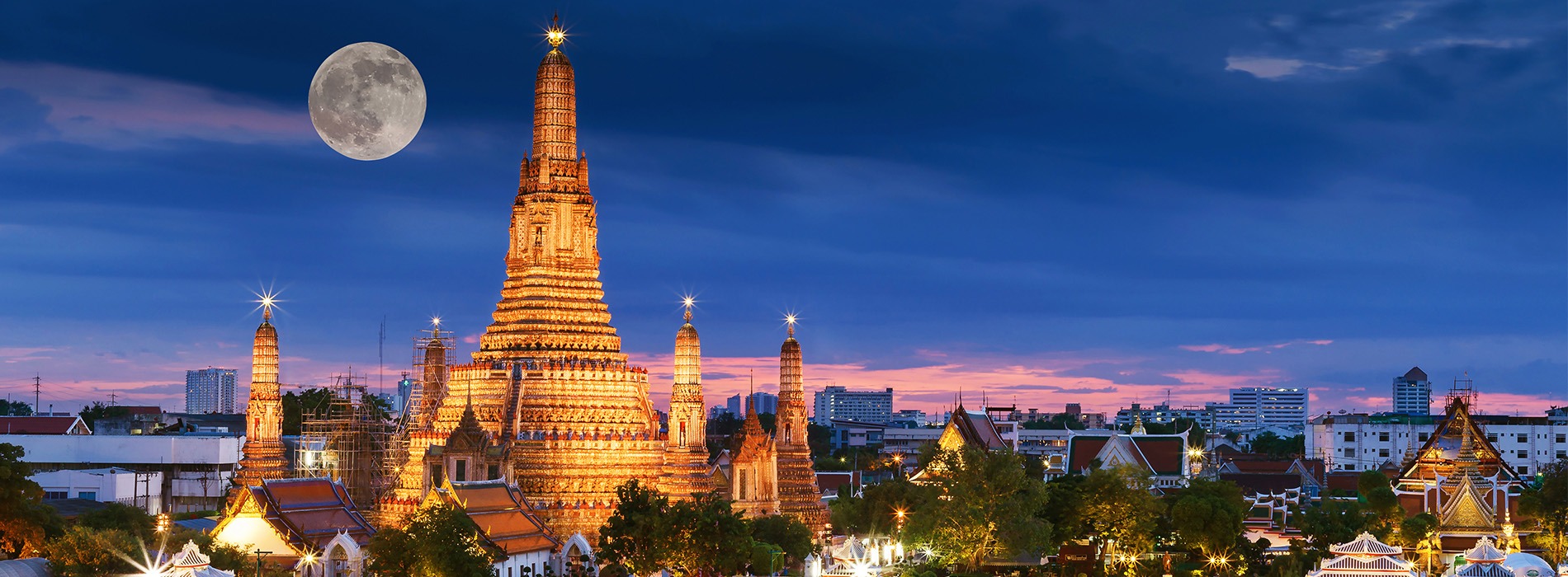 The Best Temples in Bangkok background image