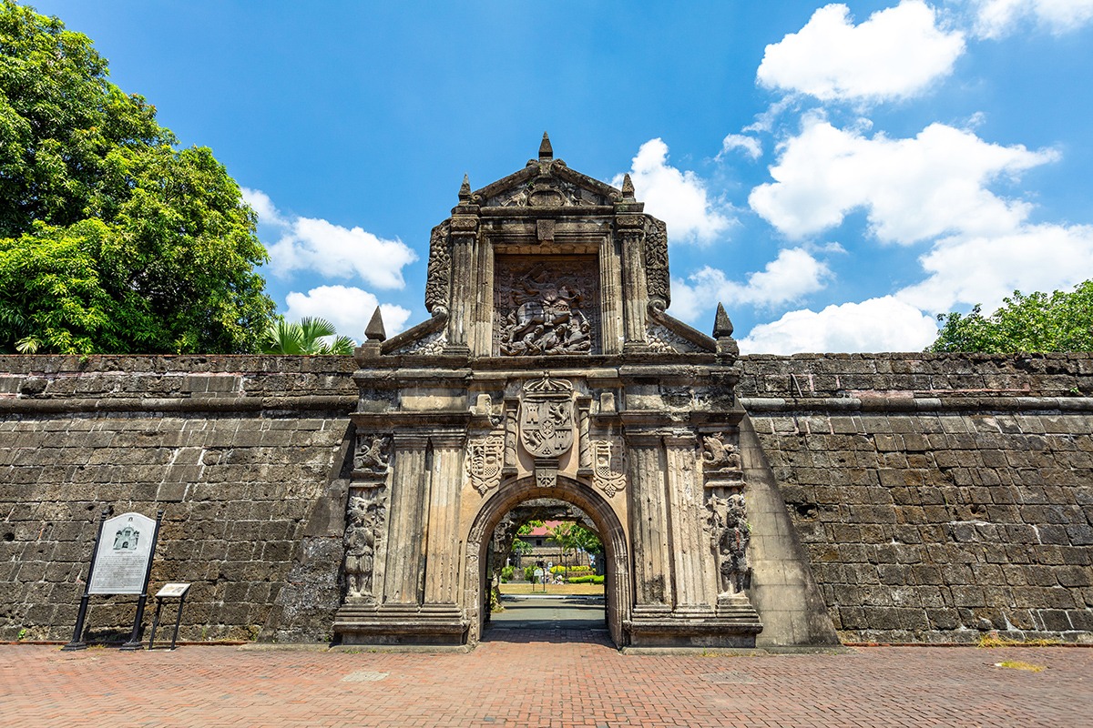 Fort Santiago in Manila, Philippinen