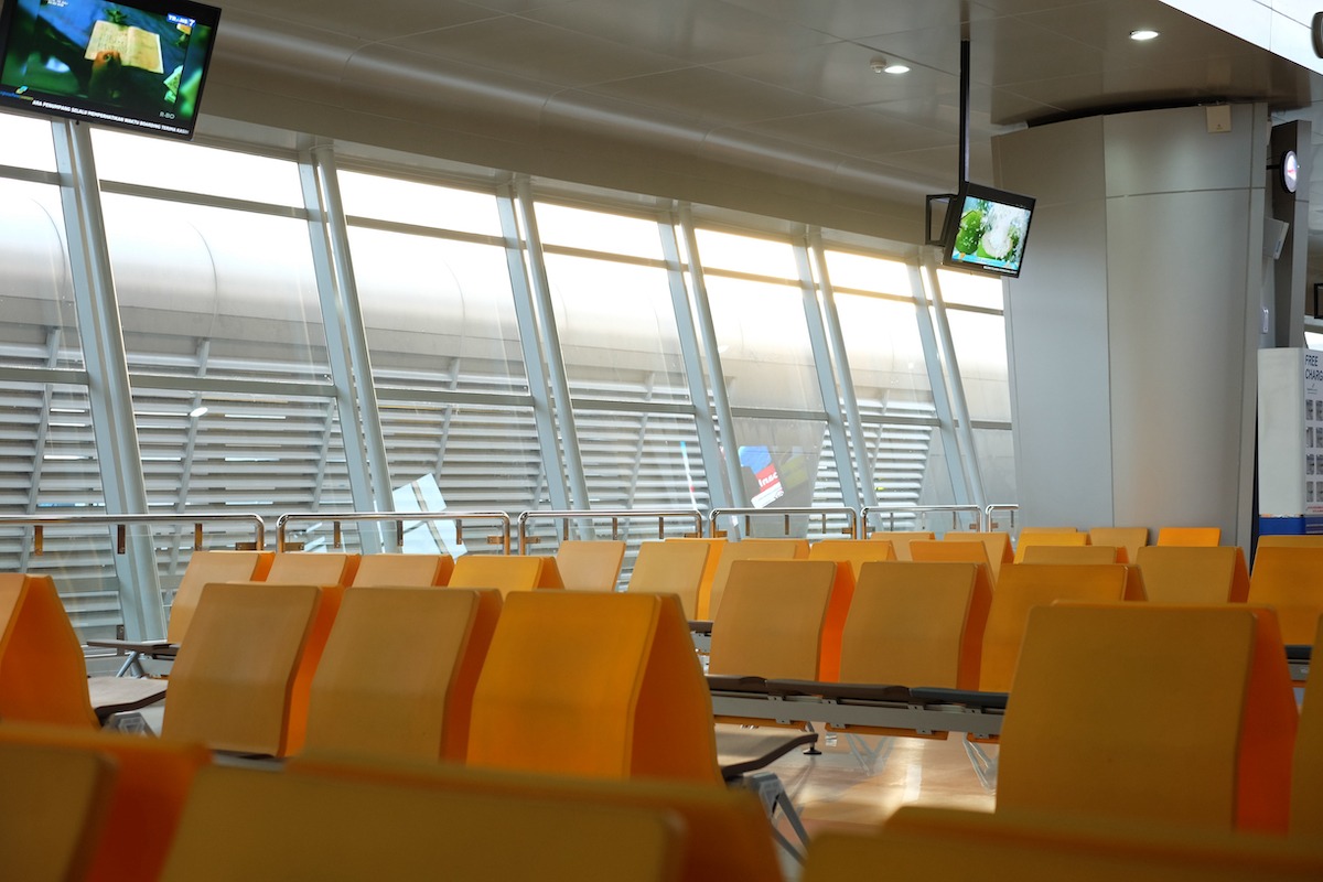 Chairs at the airport