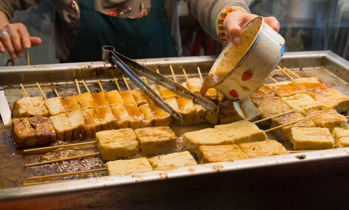 Stinky tofu