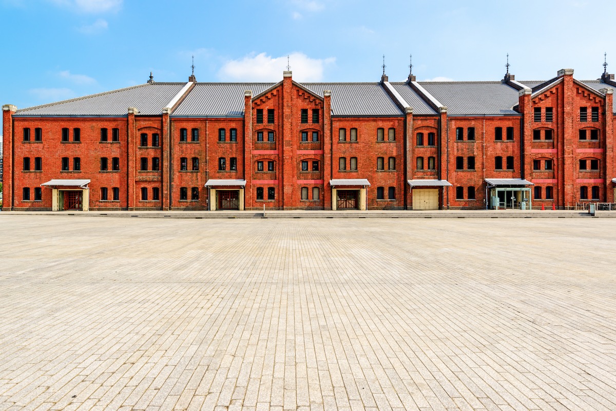 Yokohama Lagerhaus für rote Ziegel