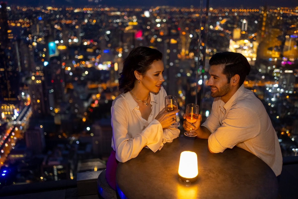 Rooftop Couple