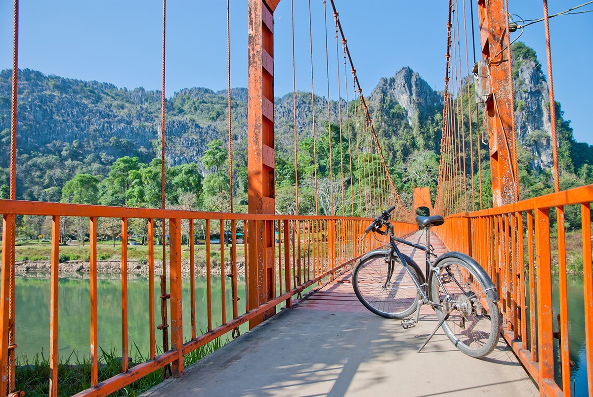 Trekking in Laos Mountain Biking Luang Prabang