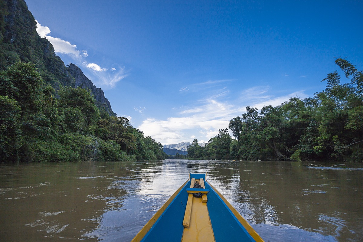 Trekking in Laos Phou Khao Khouay