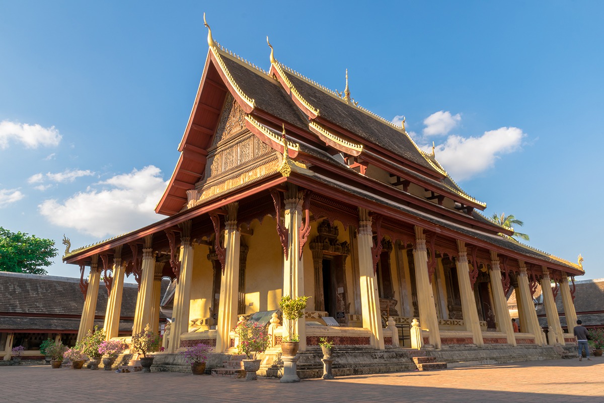 寮國萬象佛教寺院 Sisaket