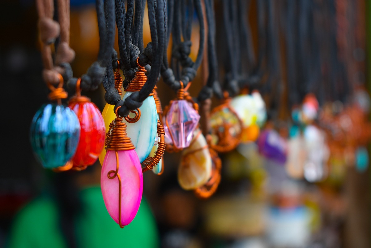 souvenir au marché de nuit de Baguio