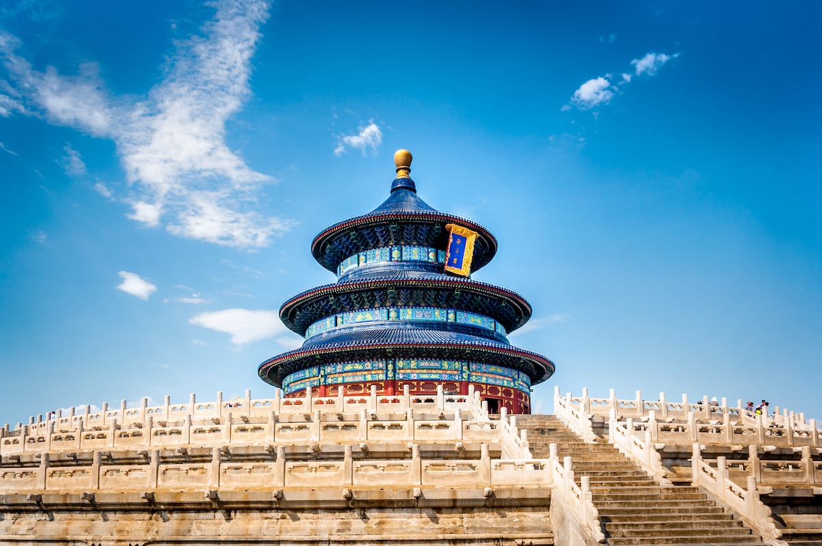중국 베이징의 천단 사원