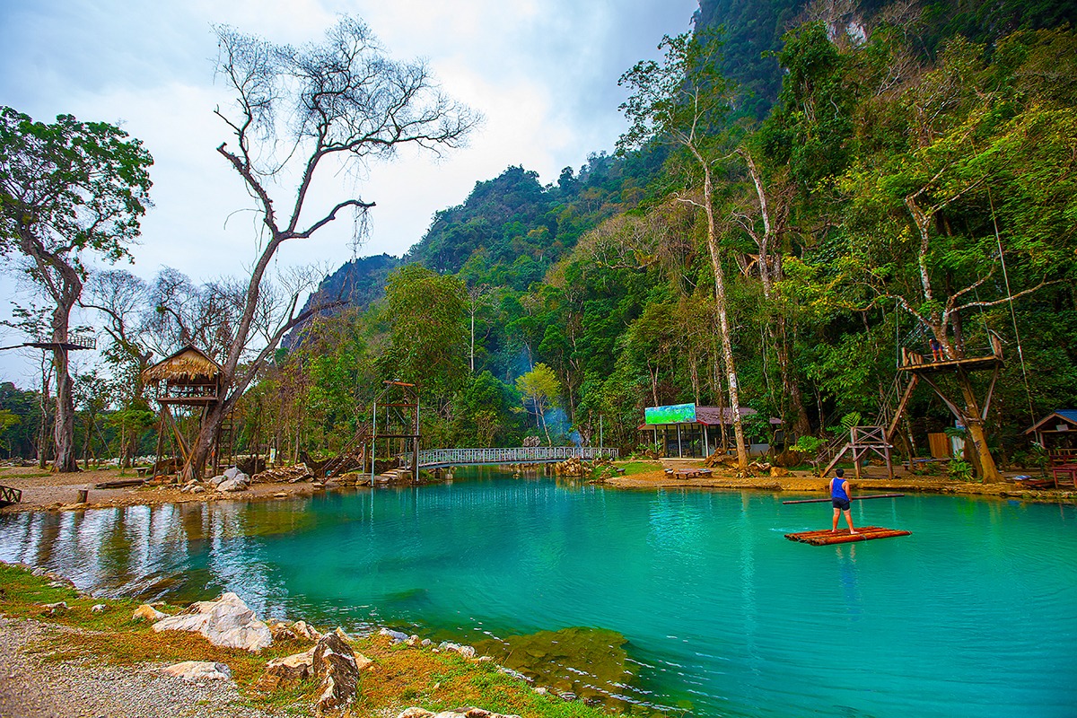 Blue Lagoon-Things to do in Laos-Vang Vieng