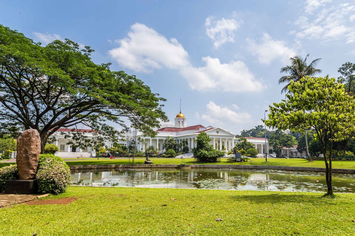 the Bogor Palace (Istana Bogor)