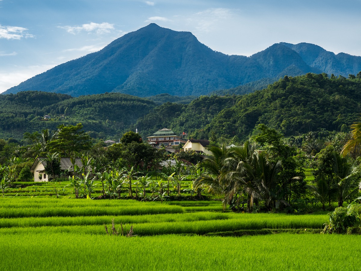 Mount Salak in Bogor, Indonesia Mount Salak in Bogor, Indonesia